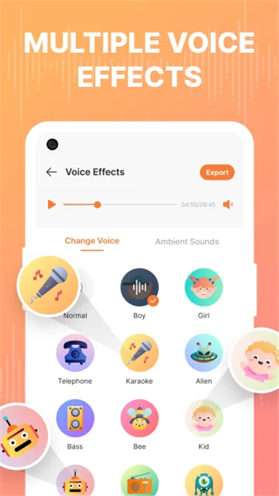 Voice Changer By Sound Effects screenshot2