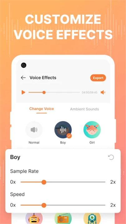 Voice Changer By Sound Effects screenshot3