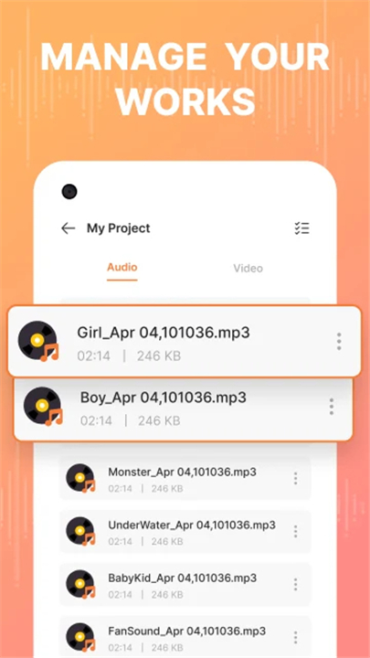 Voice Changer By Sound Effects screenshot6