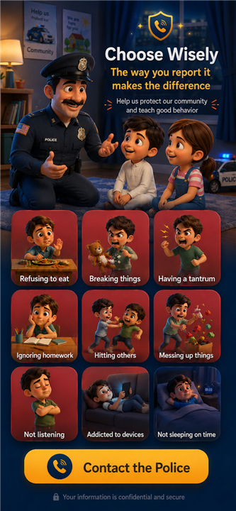 Kids Police: Fake Call Prank screenshot3