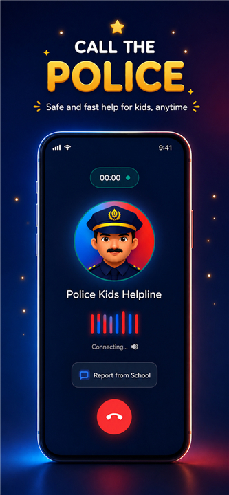 Kids Police: Fake Call Prank screenshot4