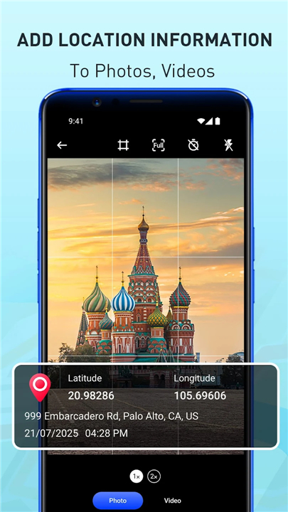 GPS Map Camera - Timestamp screenshot2