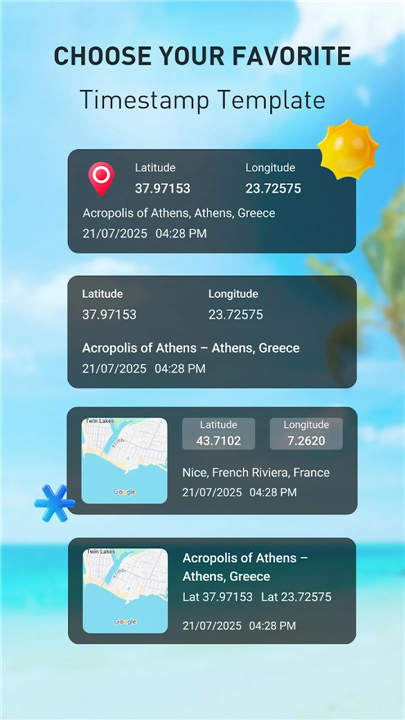 GPS Map Camera - Timestamp screenshot5