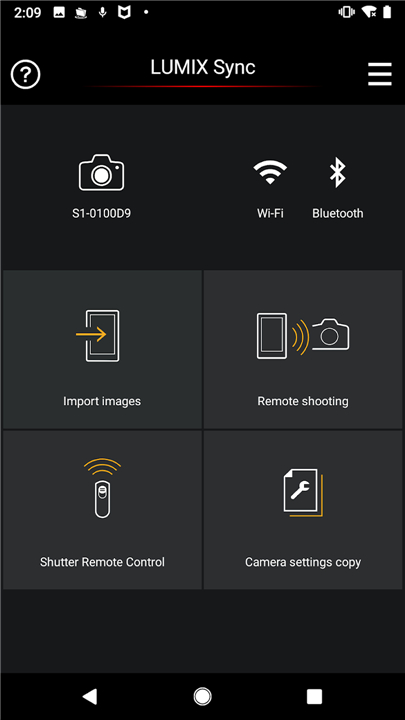 Panasonic LUMIX Sync screenshot1