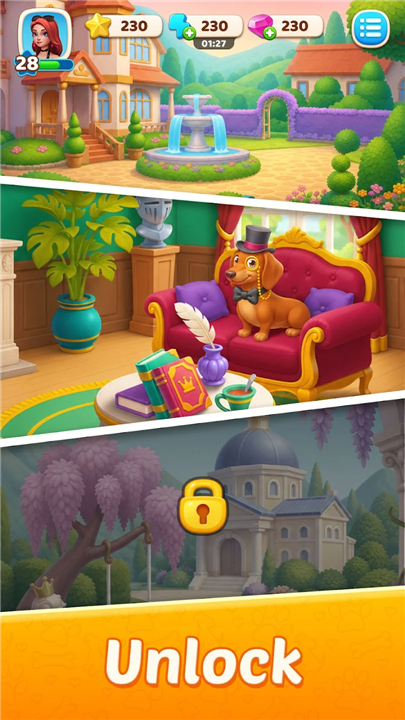 Pets Harbor: Merge & Restore screenshot4