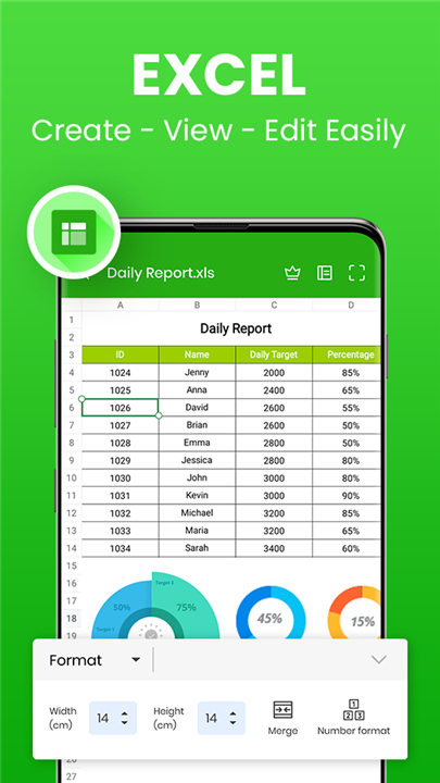 Word Document: DOCX, PDF, XLSX screenshot3