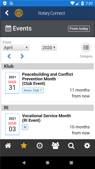 Rotary Connect screenshot2
