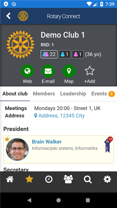 Rotary Connect screenshot4