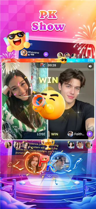 Tikko-Live Stream, Party Chat screenshot3