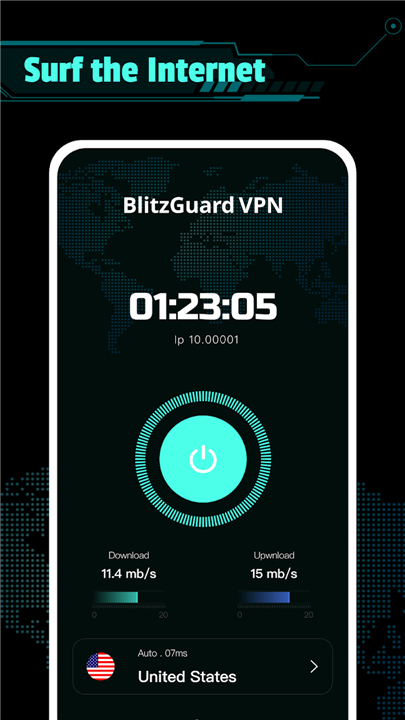 BlitzGuard VPN screenshot1
