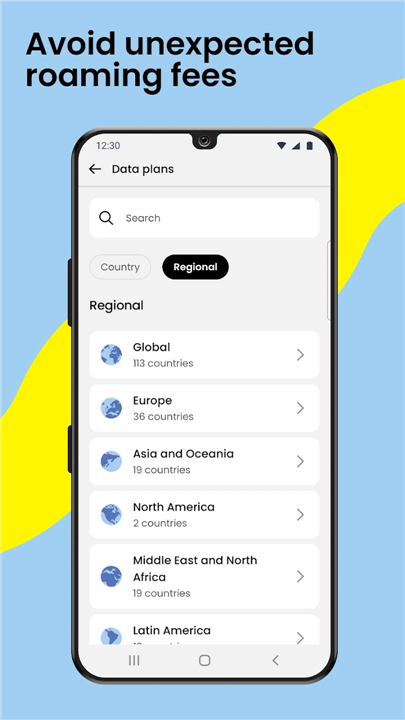 Saily: eSIM + phone number screenshot5