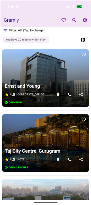 Gramly: Discover Local Places screenshot1