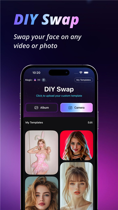 Luvit: Face Swap & AI tool screenshot2