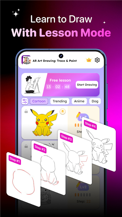 AR Art Draw: Trace & Paint screenshot7