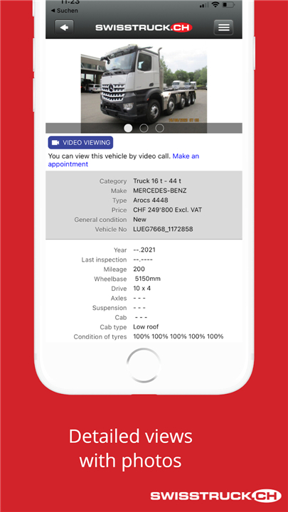 SwissTruck screenshot5