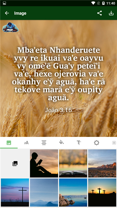 Guaraní Mbyá Bible screenshot4