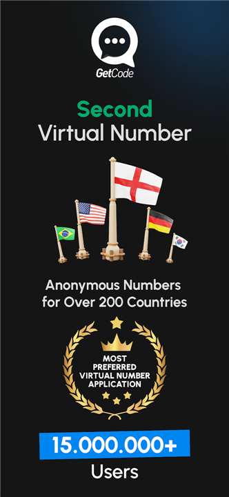GetCode - Virtual Number SMS screenshot1