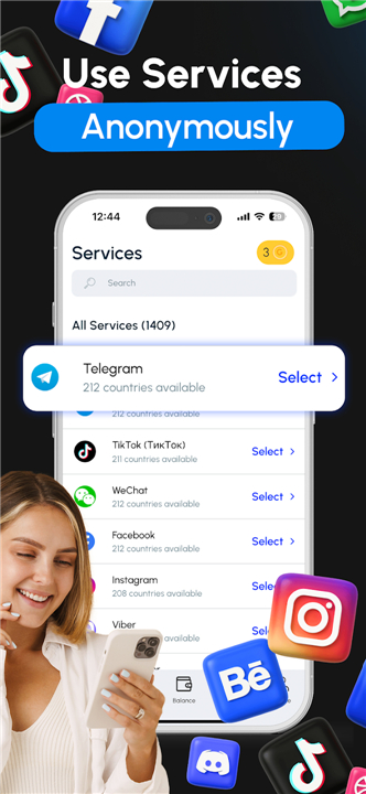 GetCode - Virtual Number SMS screenshot3