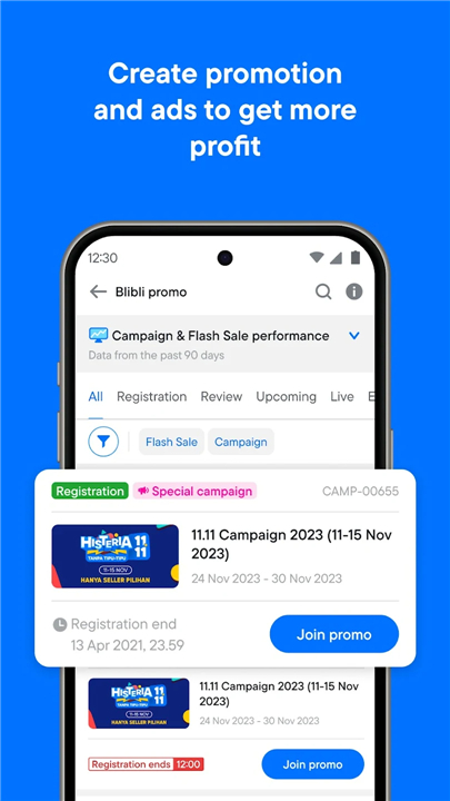 Blibli Seller Center screenshot5