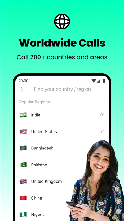 Ring Phone Calls - JusCall screenshot1