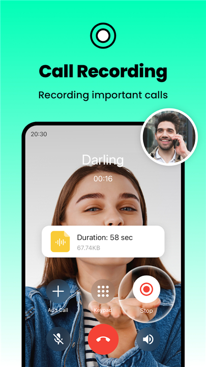 Ring Phone Calls - JusCall screenshot4
