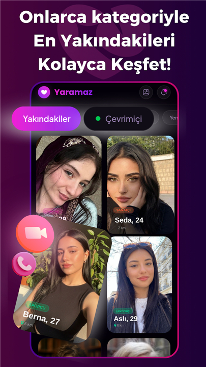 Yaramaz: Flört & Sevgili Bul screenshot4