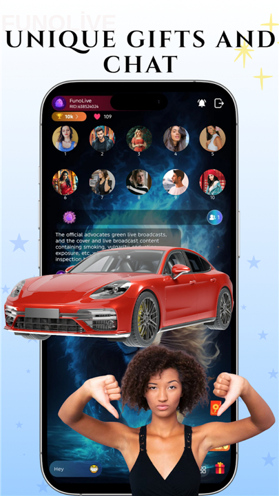 Funo Live Voice & Video Chat screenshot3