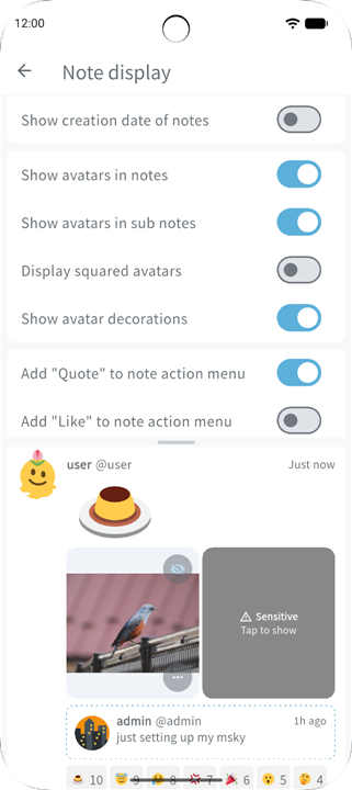 Aria for Misskey screenshot5
