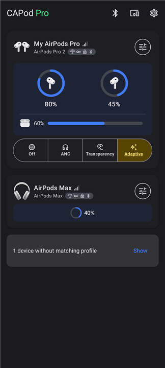 CAPod - Companion for AirPods screenshot2