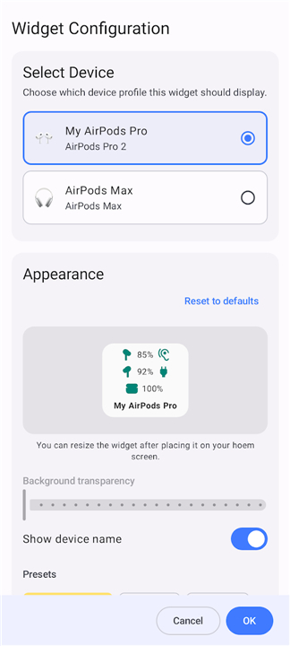 CAPod - Companion for AirPods screenshot4
