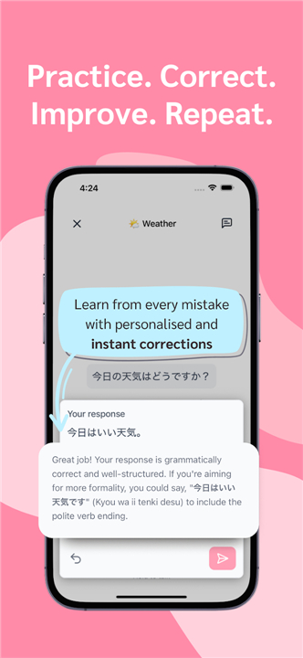 Hanashi - Learn by Speaking screenshot3