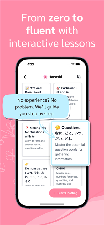 Hanashi - Learn by Speaking screenshot4