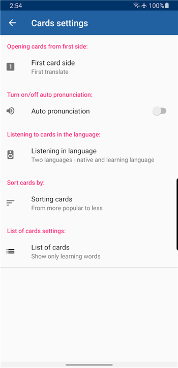 Lingocard screenshot7