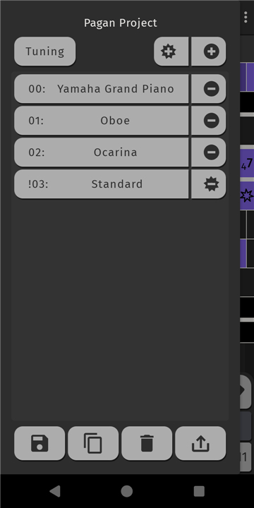 Pagan: A Music Sequencer screenshot2