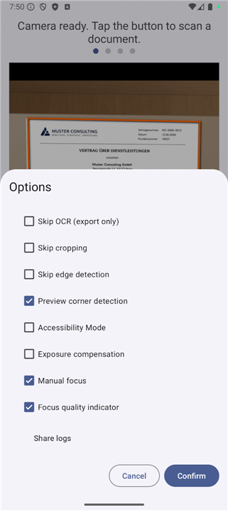 MakeACopy Offline OCR Scanner screenshot2