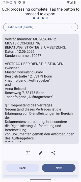 MakeACopy Offline OCR Scanner screenshot4