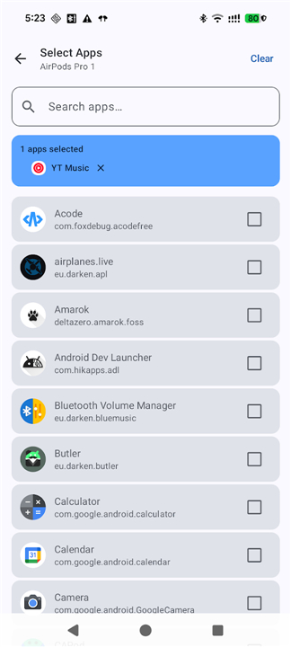 Bluetooth Volume Manager screenshot6