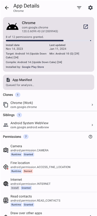 Permission Pilot screenshot3
