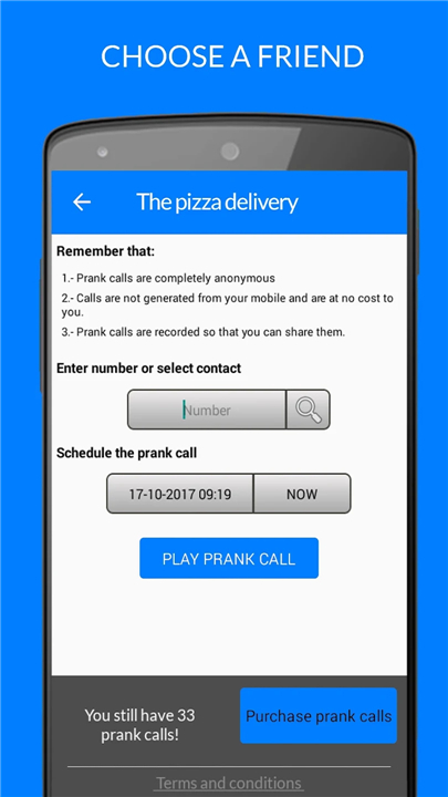 JuasApp - Prank Calls screenshot2