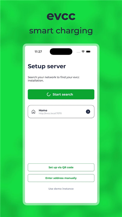 evcc - smart charging screenshot1