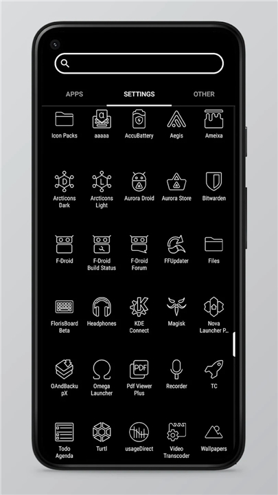 Arcticons - Line Icon Pack screenshot3