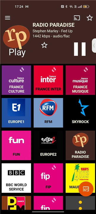 RadioUpnp - Radio & UPnP/DLNA screenshot1