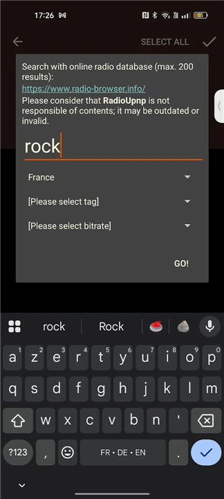 RadioUpnp - Radio & UPnP/DLNA screenshot4