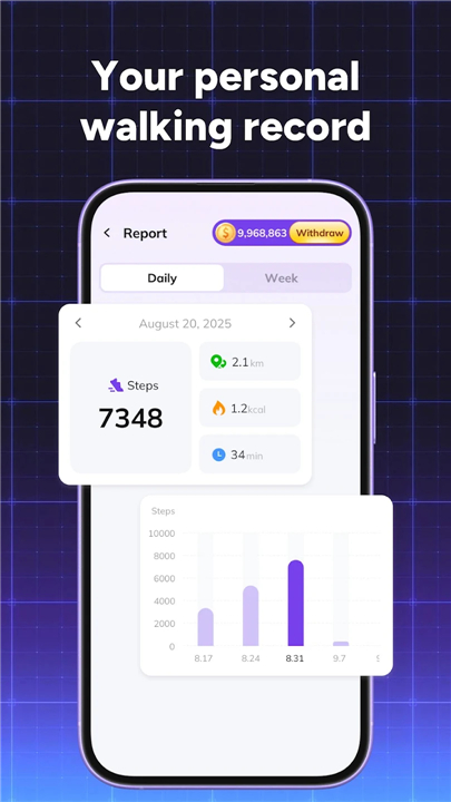 WalkLite: Earn reward by walk screenshot3