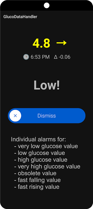 GlucoDataHandler screenshot2