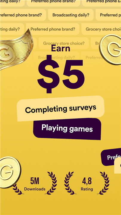 Golden Surveys - Earn Rewards screenshot1