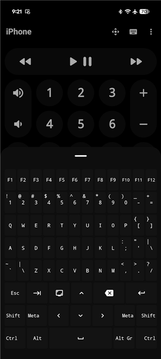 Universal Bluetooth HID Remote screenshot3