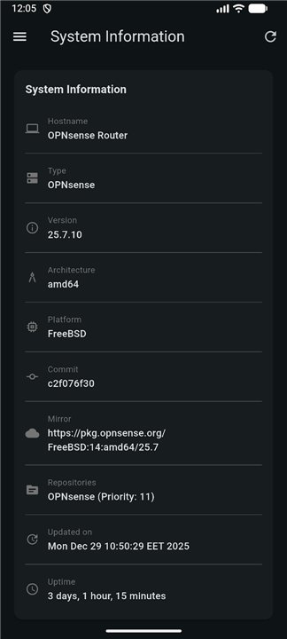 OPNsense Manager screenshot5