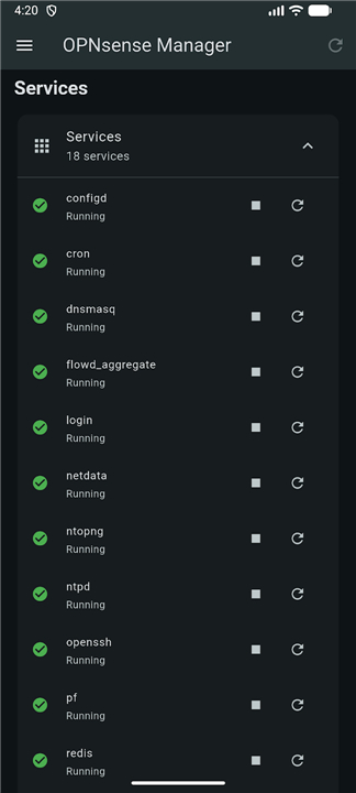 OPNsense Manager screenshot4