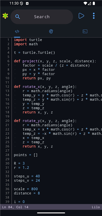 Turtle Graphics: Learn Coding screenshot1